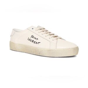 SAINT LAURENT classic SL/06 embroidered sneakers